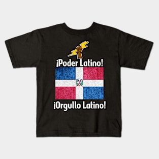 Dominican Power! Dominican Pride! T-shirts for Men! Kids T-Shirt